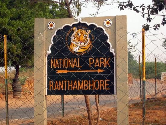 entrada Parque Ranthambore India